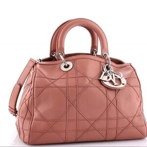 Christian Dior Granville Cannage Small Top Hdl Bag Pristine